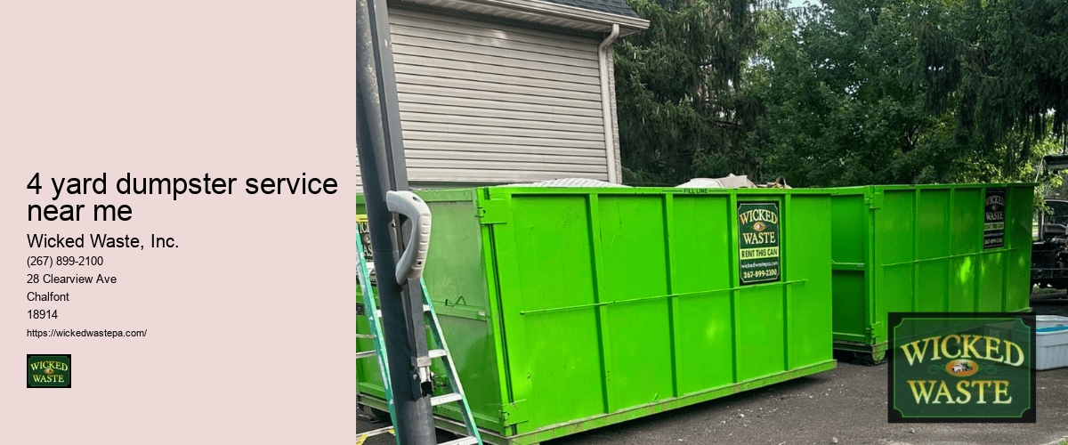 garbage disposal rental bin