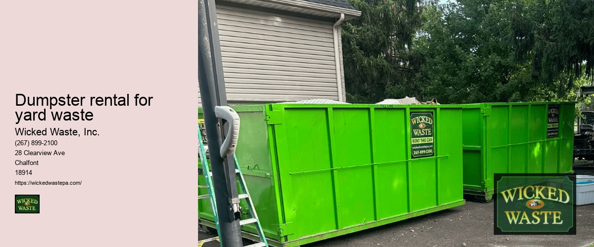 5 yard dumpster rental near me
