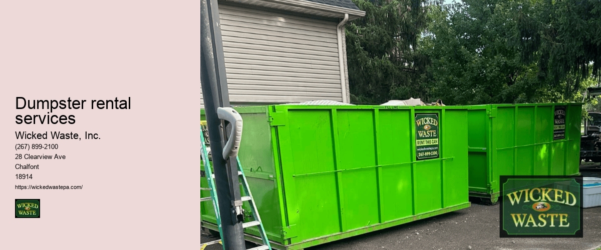 7 day dumpster rental