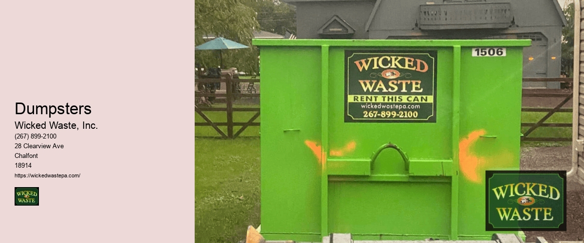 yard waste dumpster rental near me