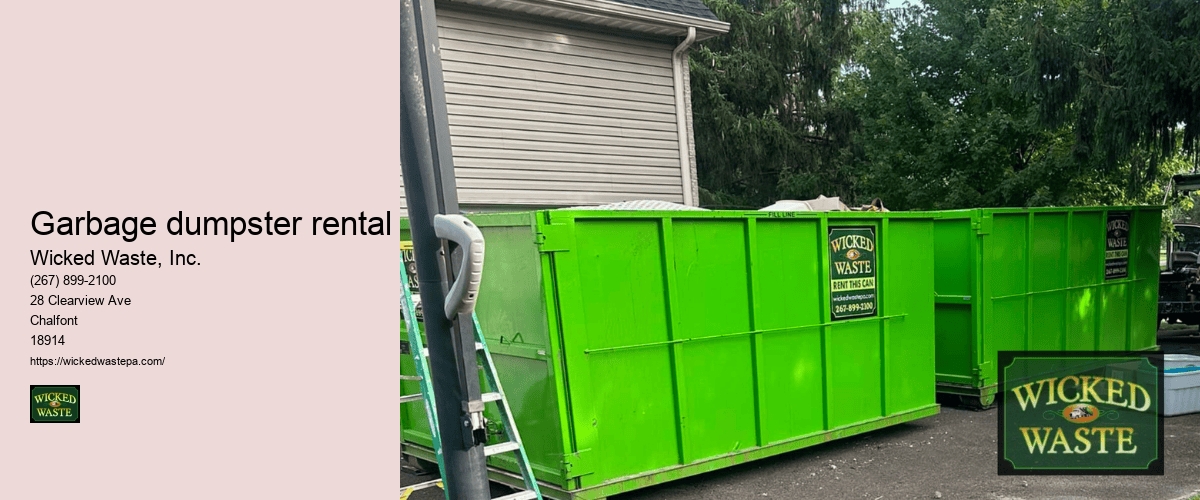 mini dumpster rental