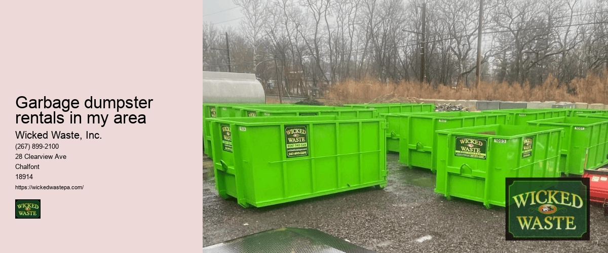 bulk waste dumpster rental