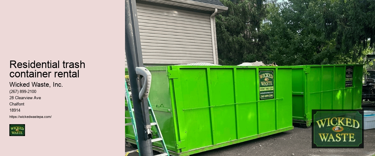3 yard dumpster waste management