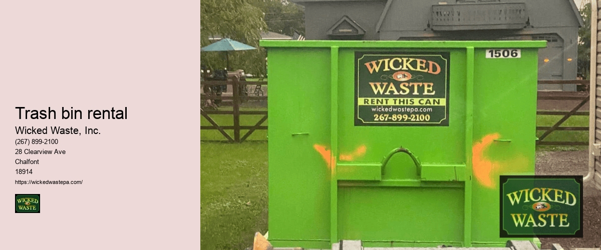 debris dumpster rental