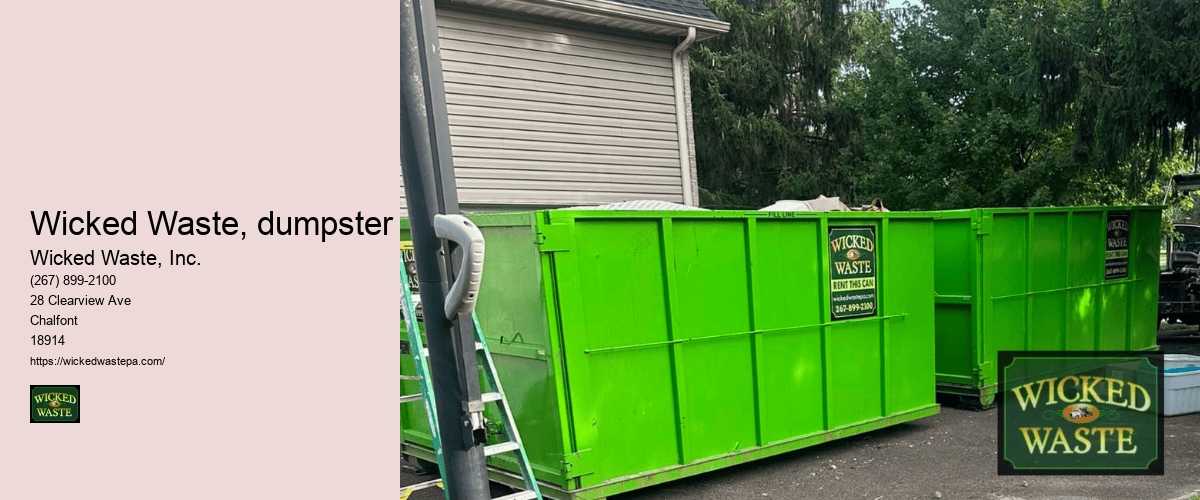6 yard dumpster waste management